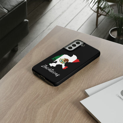 Zacatecas Mexico Flag Map Phone Case | Mexican American Pride Tough Case for iPhone & Samsung