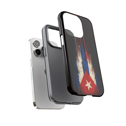 Cuban Flag Phone Case | Cuba Flag Tough Case | Patriotic Cuban Pride iPhone Samsung Protective Cover