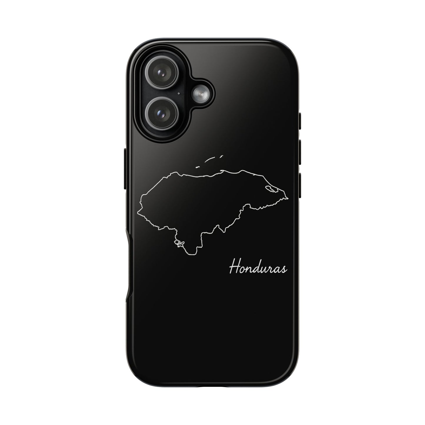 Honduras Outline Phone Case – Minimal Country Map Tough Case (iPhone, Samsung, Pixel)
