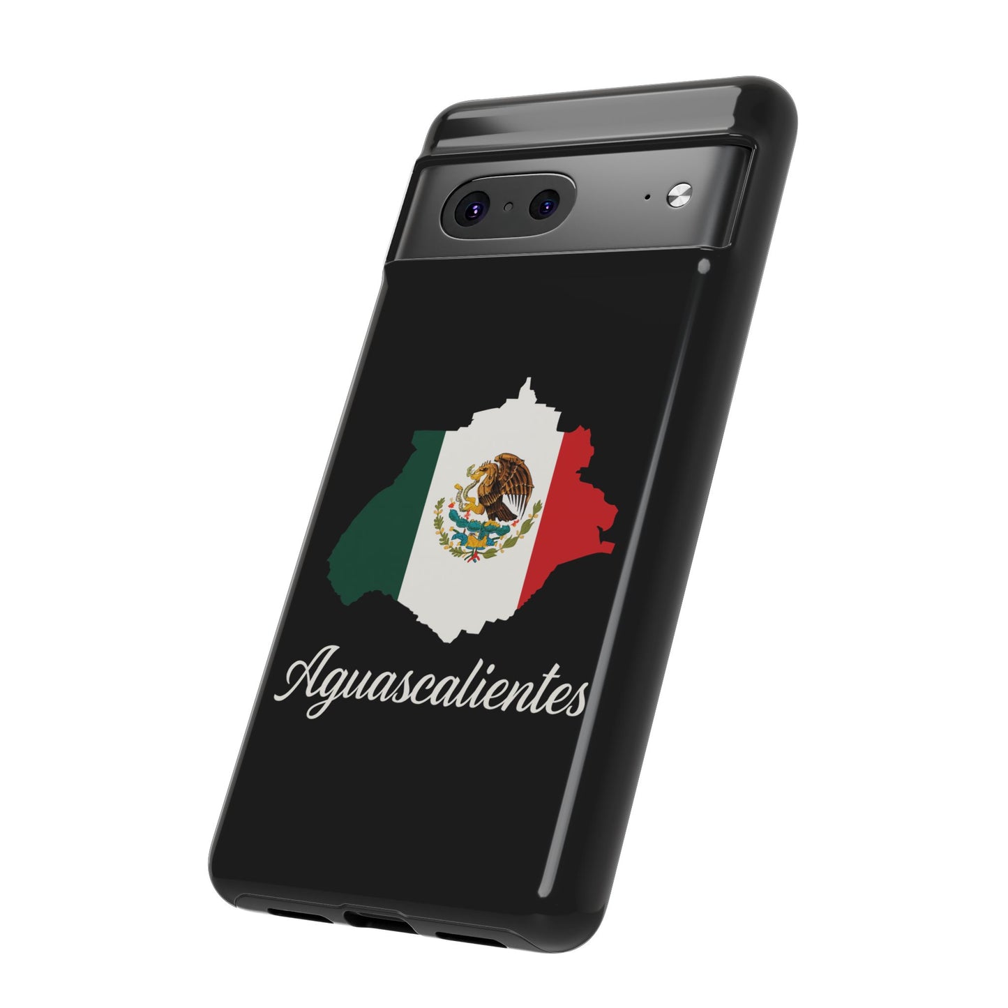 Aguascalientes Mexico Flag Map Phone Case | Mexican American Pride Tough Case for iPhone & Samsung
