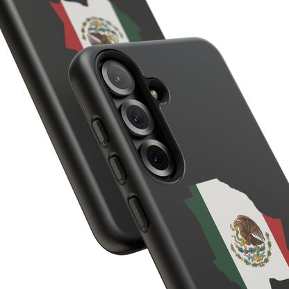 Chihuahua Mexico Flag Map Phone Case | Mexican American Pride Tough Case for iPhone & Samsung