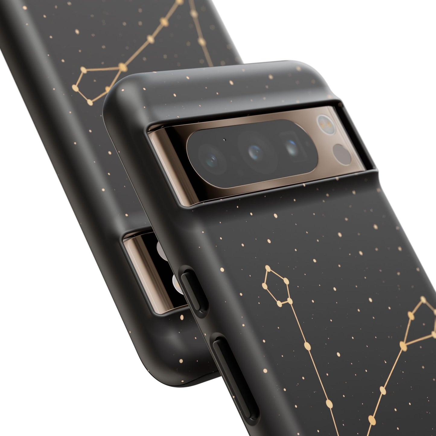 Pisces Zodiac Constellation Phone Case – Luxe Gold Celestial Cover