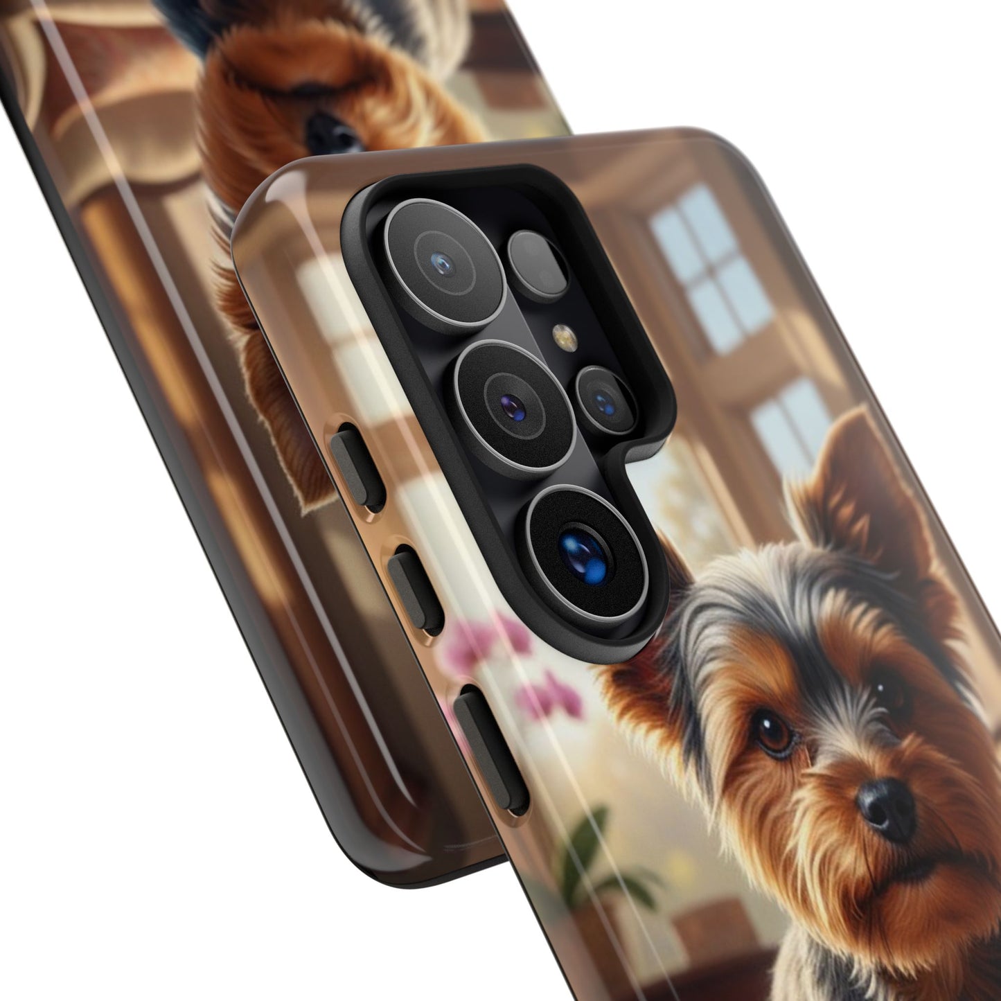 Yorkshire Terrier Phone Case – Cute Yorkie Puppy Tough Case (iPhone, Samsung, Pixel)