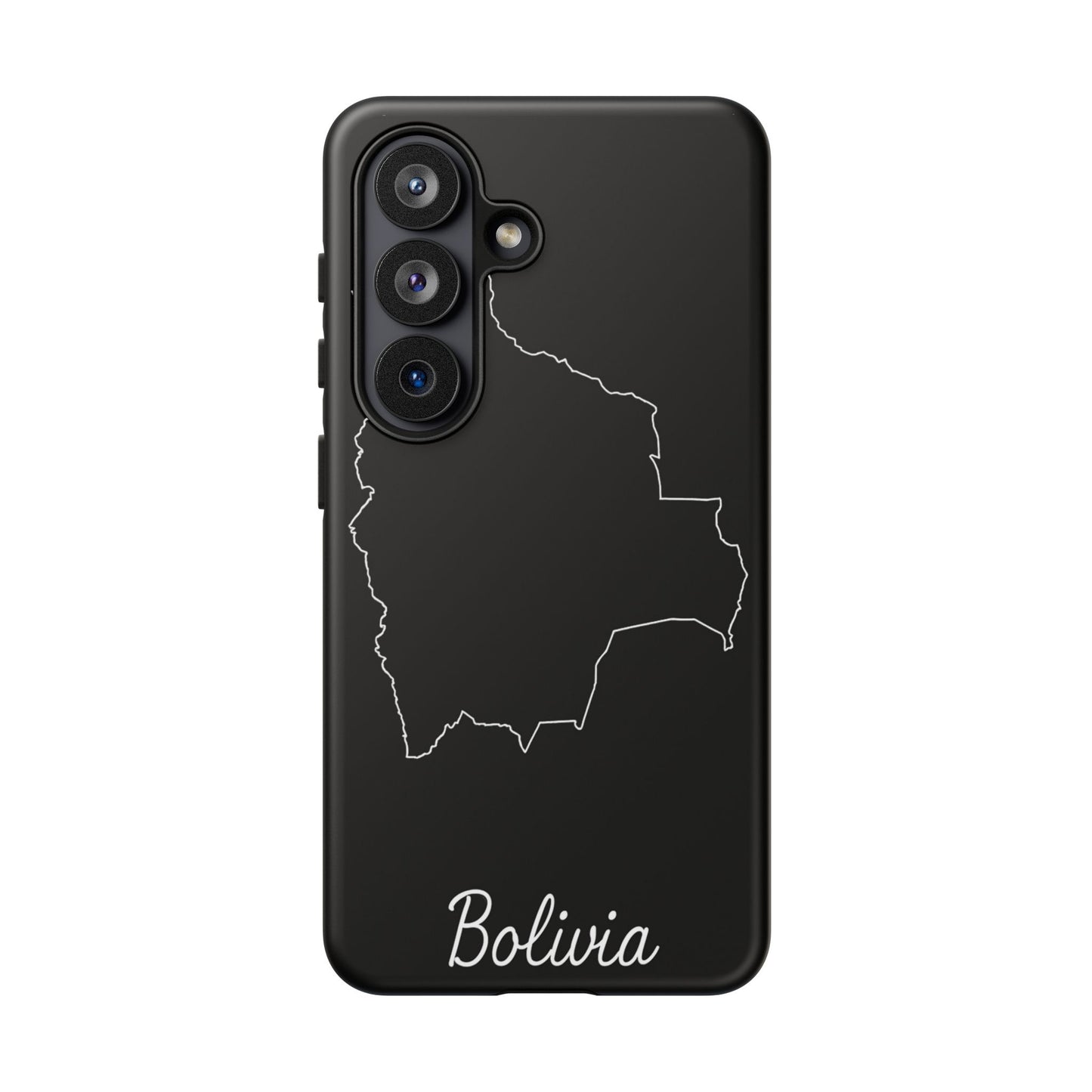 Bolivia Outline Phone Case – Minimal Country Map Tough Cover