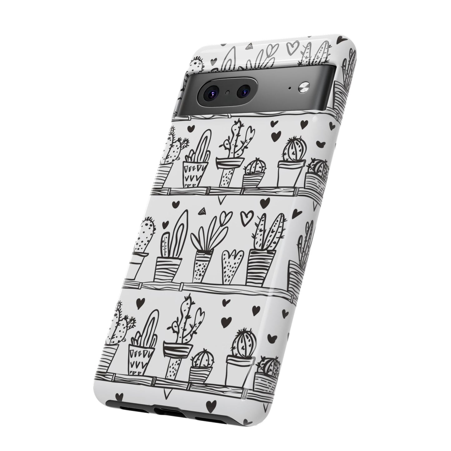 Cactus Succulent Phone Case Cute Plant Aesthetic iPhone Samsung Cover
