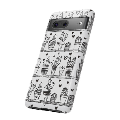Cactus Succulent Phone Case Cute Plant Aesthetic iPhone Samsung Cover