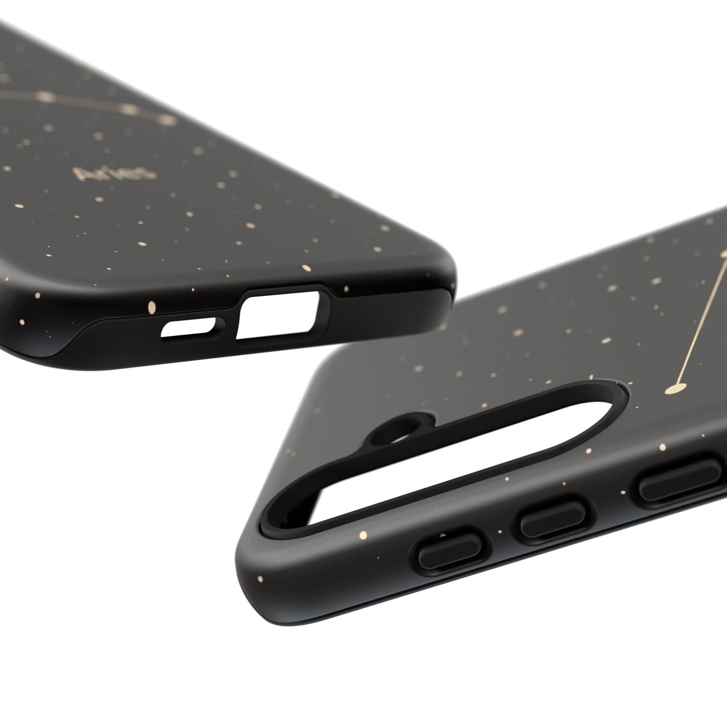 Aries Zodiac Constellation Phone Case – Luxe Gold Celestial Cover