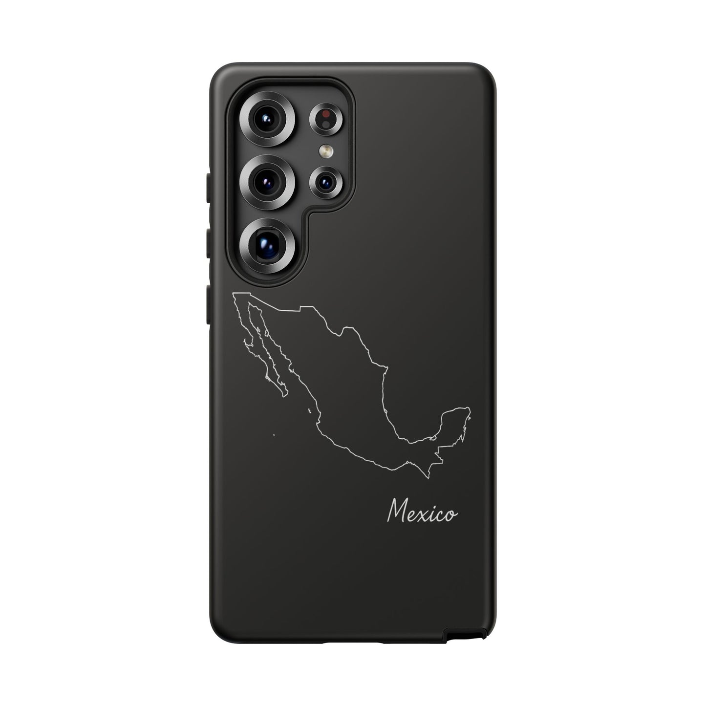 Mexico Outline Phone Case – Minimal Country Map Tough Case (iPhone, Samsung, Pixel)