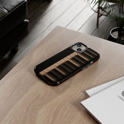 Piano Phone Case – Piano Keyboard Tough Case for Musicians (iPhone, Samsung, Pixel)