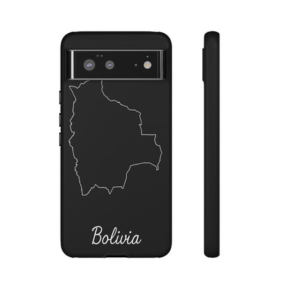 Bolivia Outline Phone Case – Minimal Country Map Tough Cover