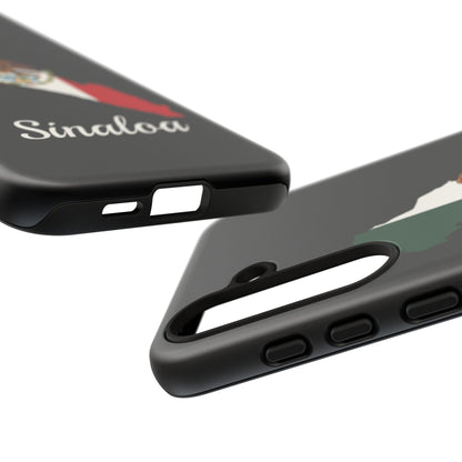 Sinaloa Mexico Flag Map Phone Case | Mexican American Pride Tough Case for iPhone & Samsung