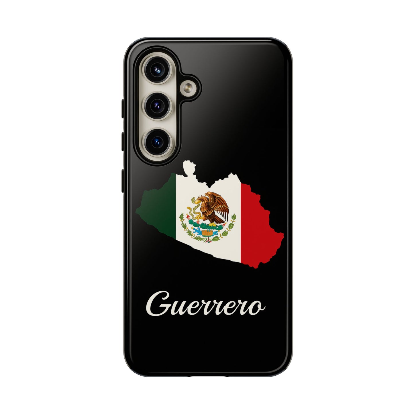 Guerrero Mexico Flag Map Phone Case | Mexican American Pride Tough Case for iPhone & Samsung