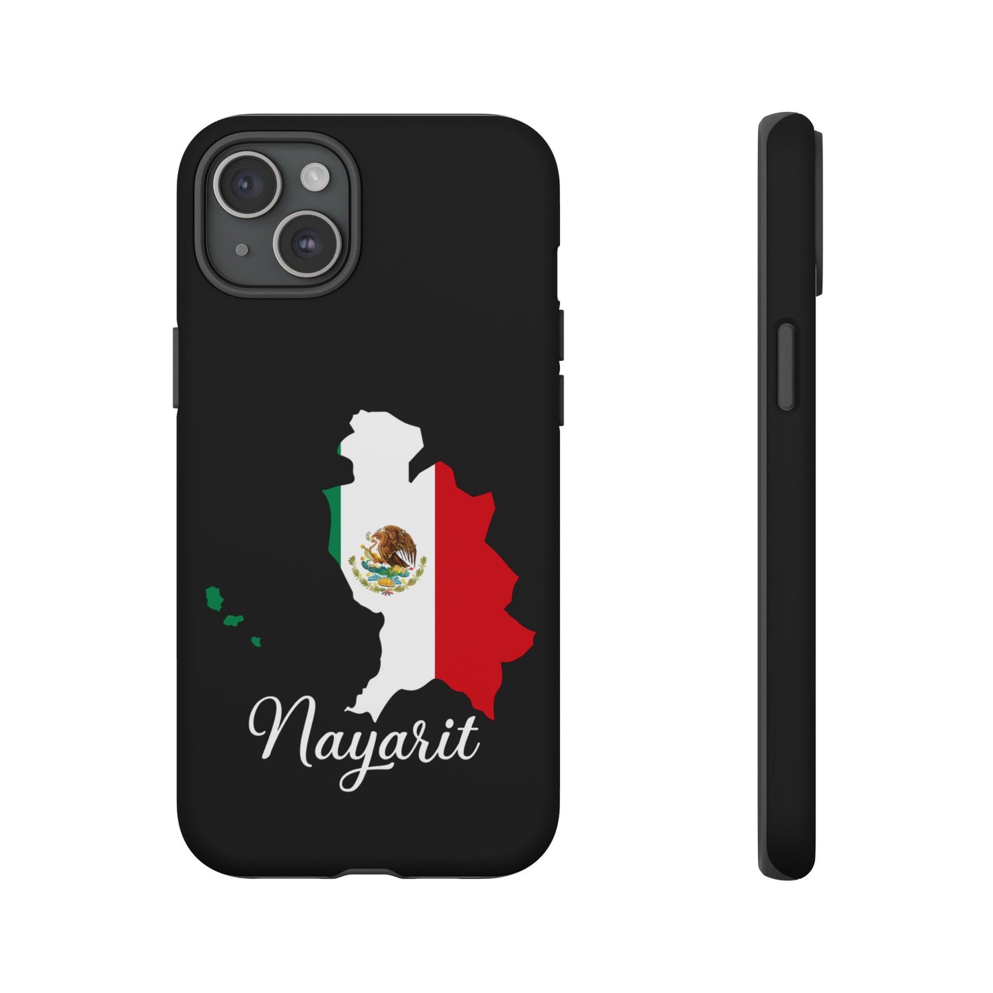Nayarit Mexico Flag Map Phone Case | Mexican American Pride Tough Case for iPhone & Samsung
