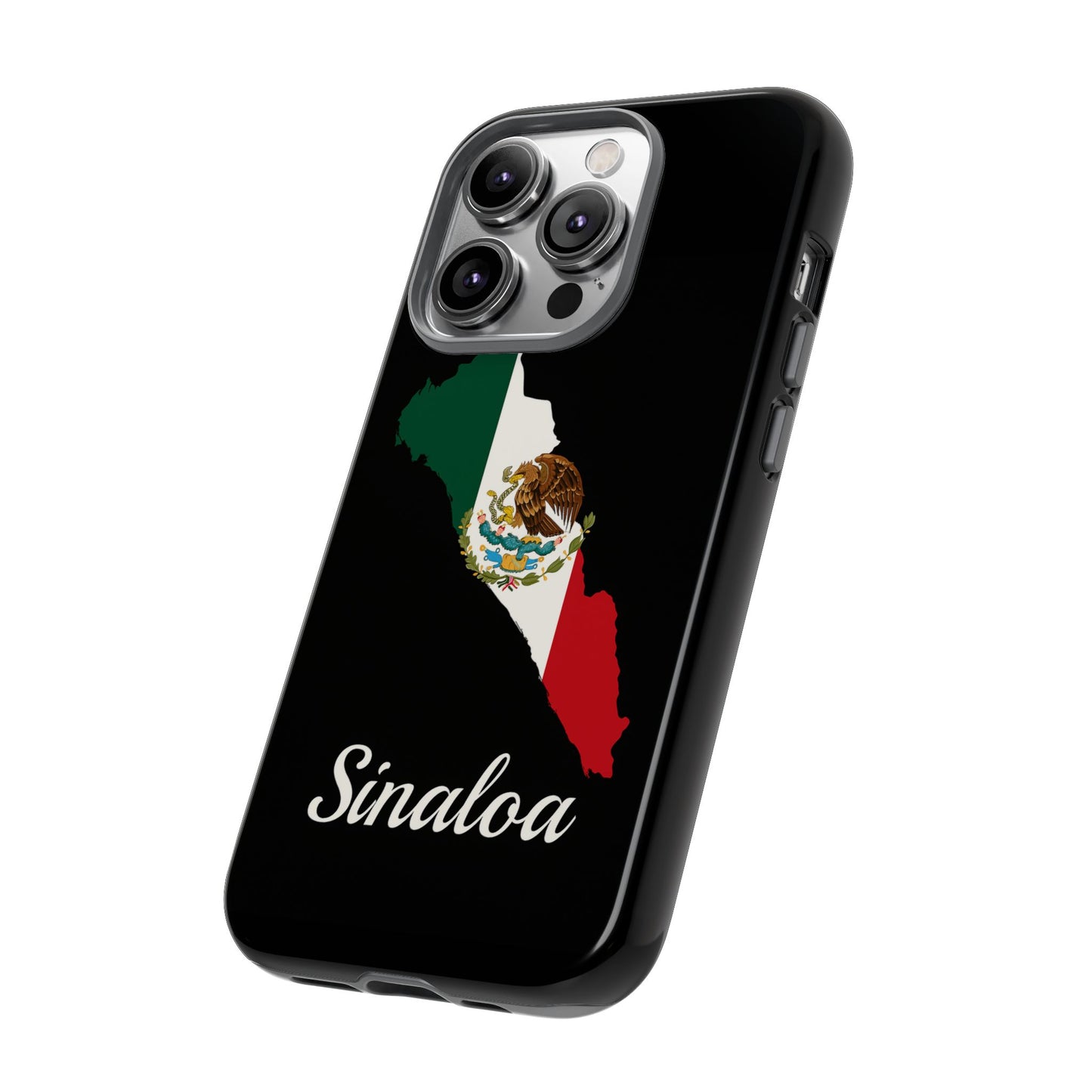 Sinaloa Mexico Flag Map Phone Case | Mexican American Pride Tough Case for iPhone & Samsung