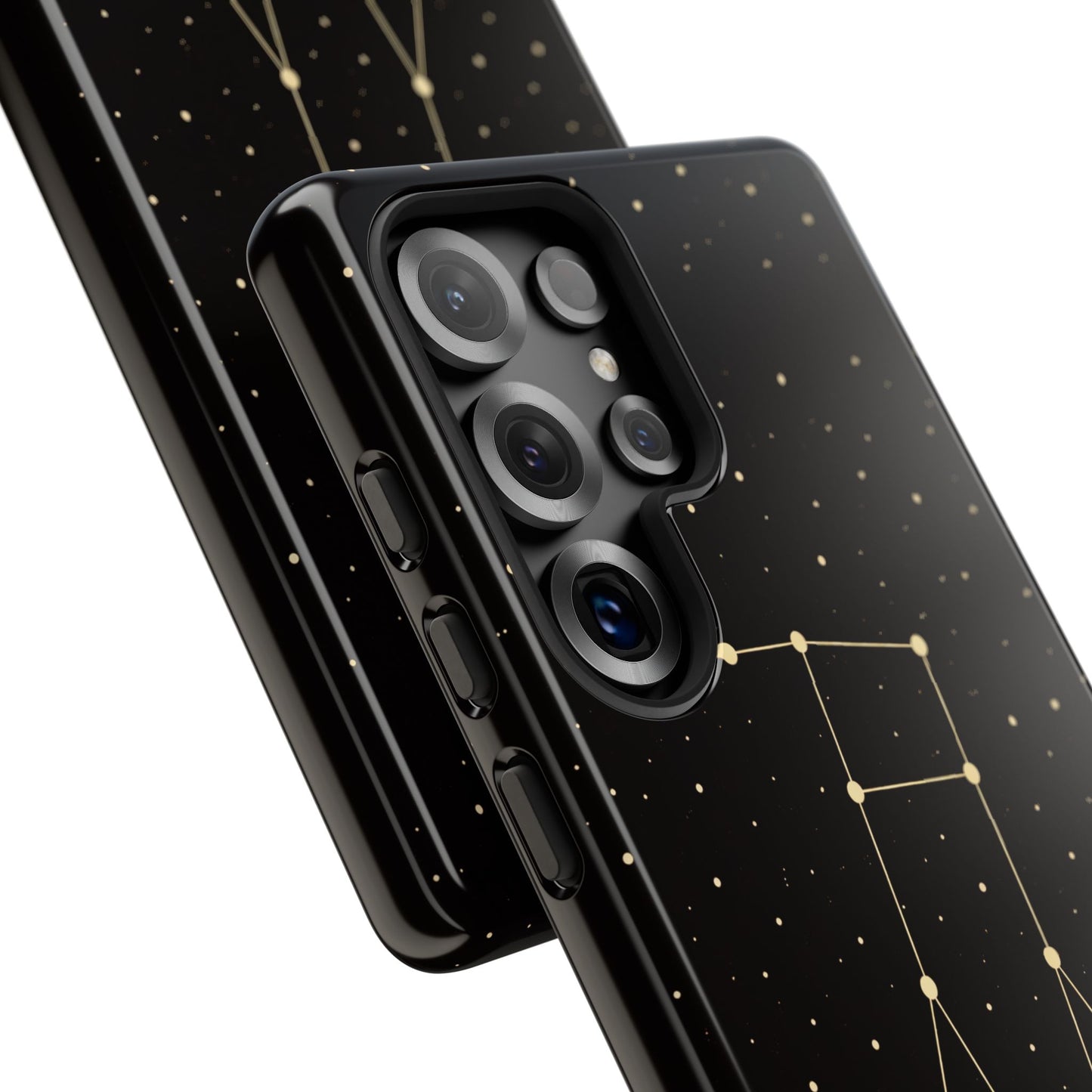 Gemini Zodiac Constellation Phone Case – Luxe Gold Celestial Cover