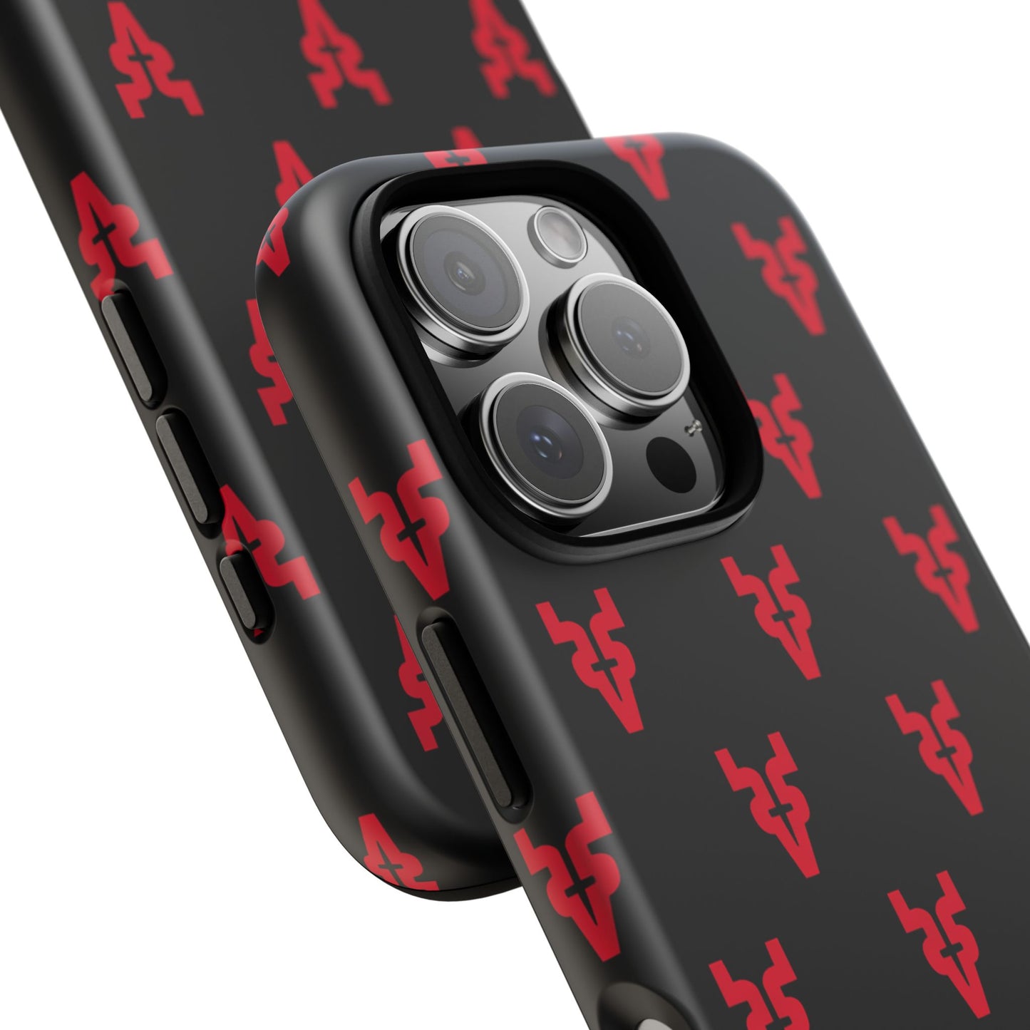 Mazatlán Bull Phone Case – Black Red Streetwear Tough Shockproof Cover