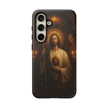 San Judas Phone Case Saint Jude Catholic Saint Religious Art Portrait Tough