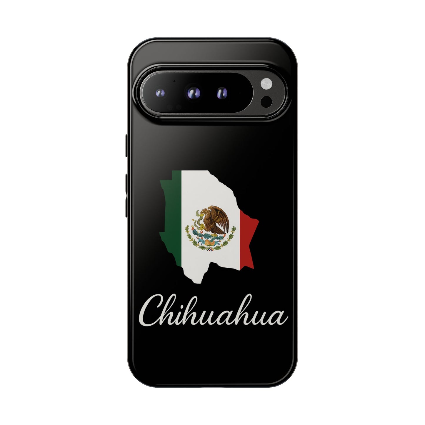 Chihuahua Mexico Flag Map Phone Case | Mexican American Pride Tough Case for iPhone & Samsung