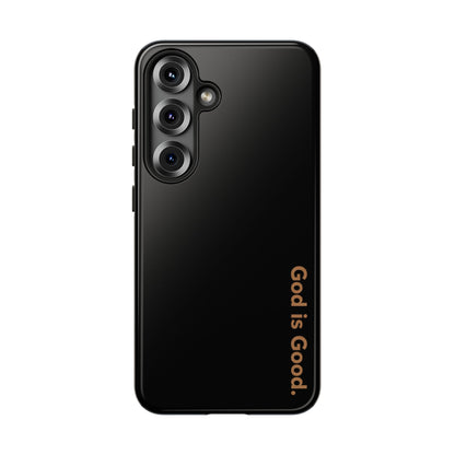 God Is Good Phone Case Minimal Aesthetic Christian Tough Cover