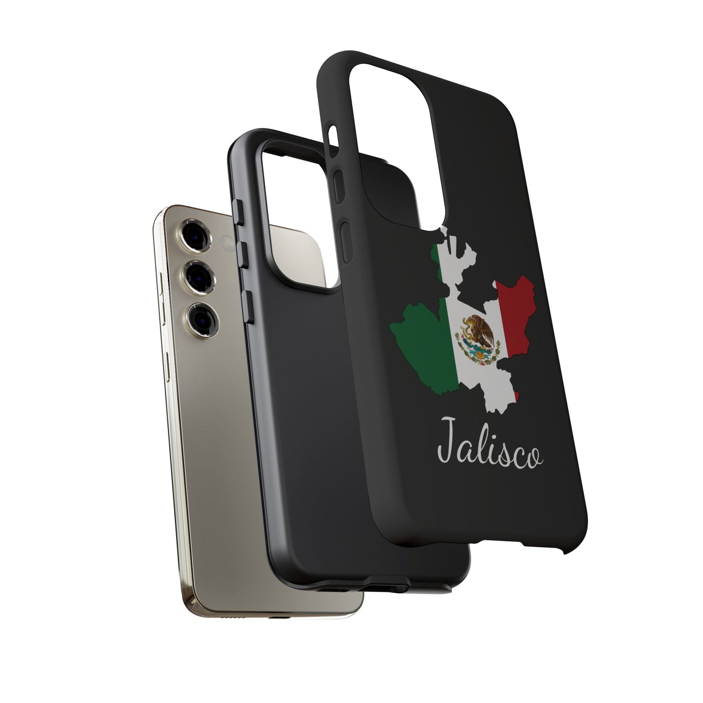Jalisco Mexico Flag Map Phone Case | Mexican American Pride Tough Case for iPhone & Samsung