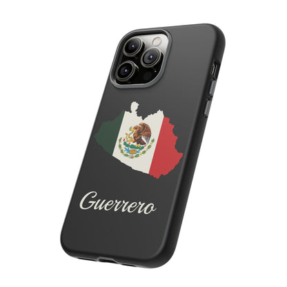 Guerrero Mexico Flag Map Phone Case | Mexican American Pride Tough Case for iPhone & Samsung