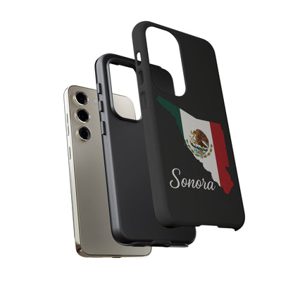 Sonora Mexico Flag Map Phone Case | Mexican American Pride Tough Case for iPhone & Samsung