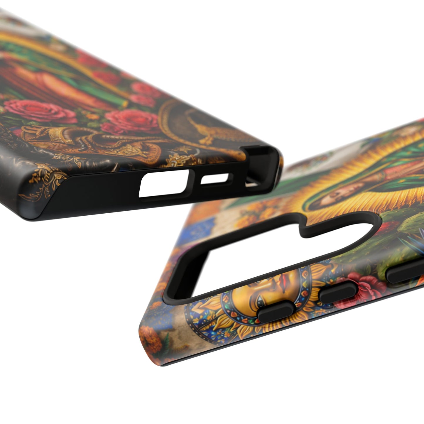 Virgen de Guadalupe Phone Case Mexican Floral iPhone Samsung Pixel Case