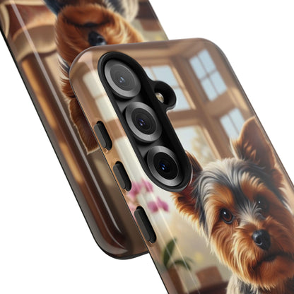 Yorkshire Terrier Phone Case – Cute Yorkie Puppy Tough Case (iPhone, Samsung, Pixel)