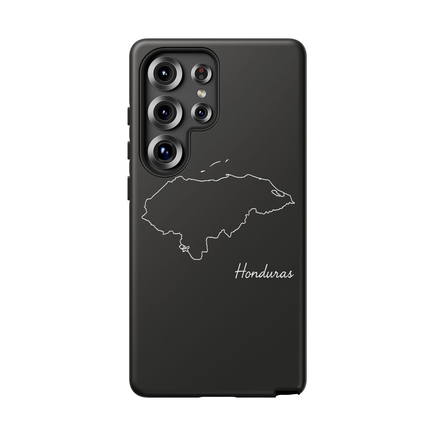 Honduras Outline Phone Case – Minimal Country Map Tough Case (iPhone, Samsung, Pixel)