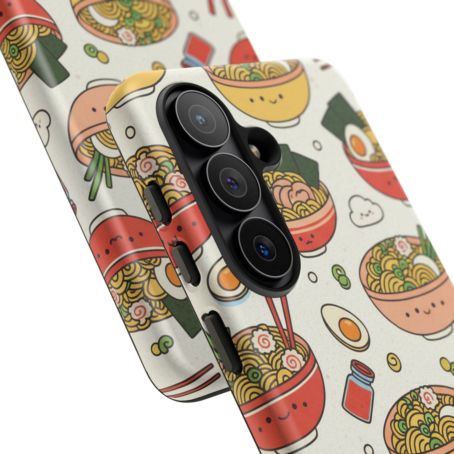 Kawaii Ramen Phone Case – Cute Japanese Food Pattern | Noodle Bowl Aesthetic Case