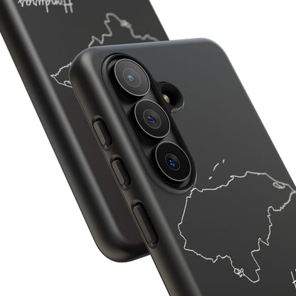 Honduras Outline Phone Case – Minimal Country Map Tough Case (iPhone, Samsung, Pixel)