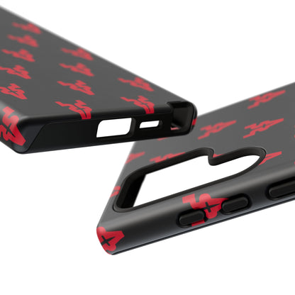 Mazatlán Bull Phone Case – Black Red Streetwear Tough Shockproof Cover