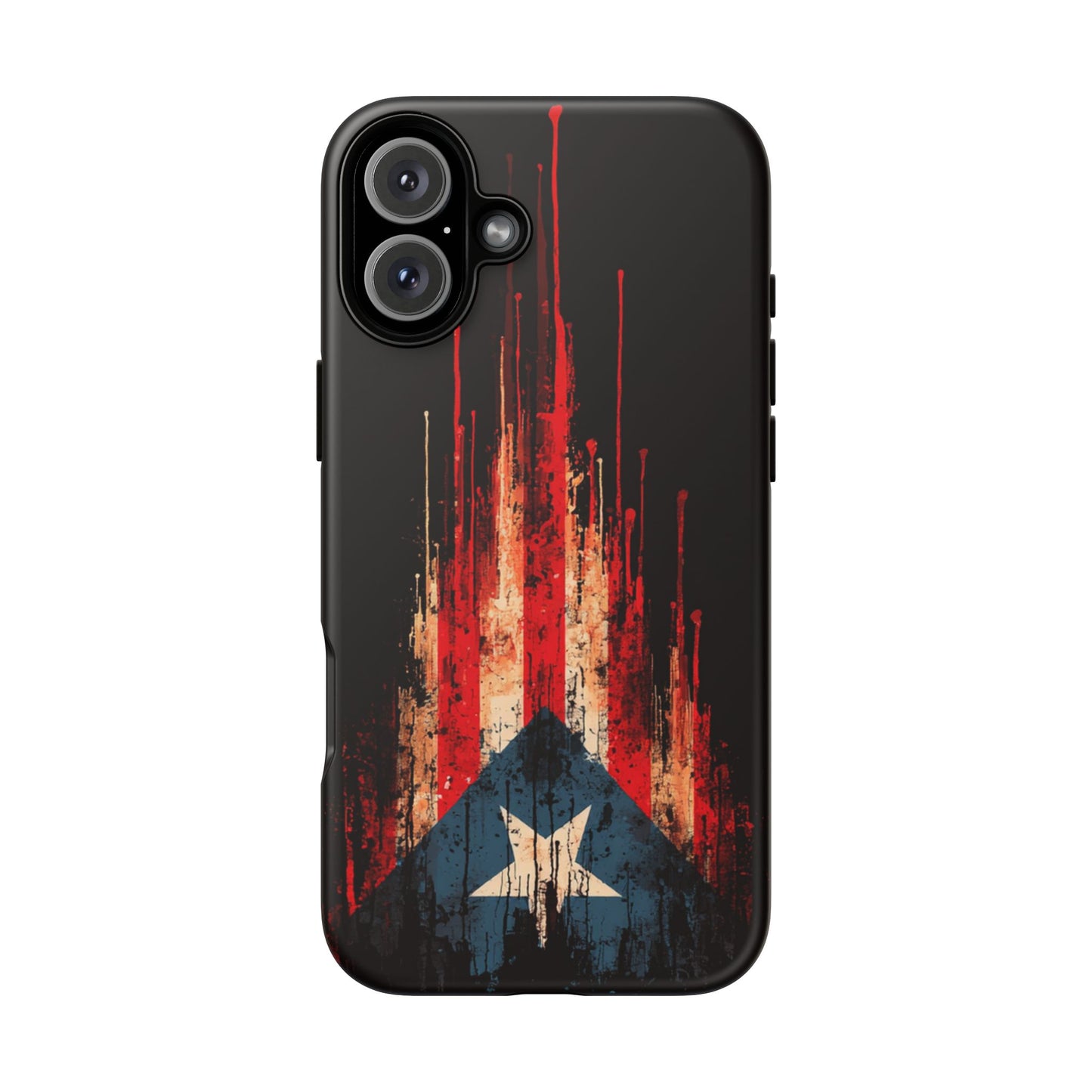 Puerto Rico Flag Phone Case | Distressed Puerto Rican Flag Tough Case | Boricua Pride Protective iPhone Samsung Cover