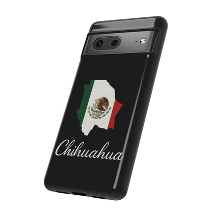 Chihuahua Mexico Flag Map Phone Case | Mexican American Pride Tough Case for iPhone & Samsung