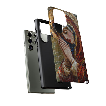 Virgin Mary Phone Case, Catholic Phone Case, Christian Aesthetic Case, Religious iPhone Case, Saint Art Case, Faith Gift