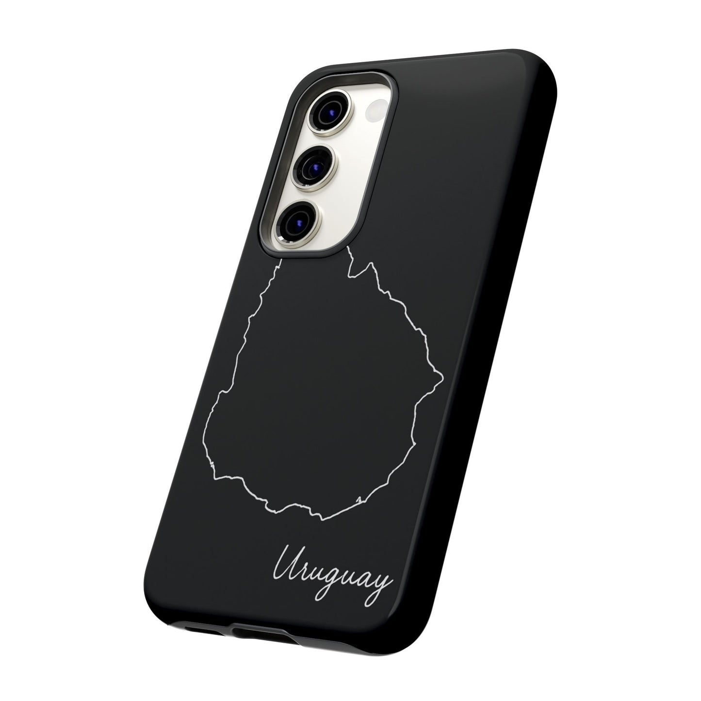 Uruguay Outline Phone Case – Minimal Country Map Tough Case (iPhone, Samsung, Pixel)