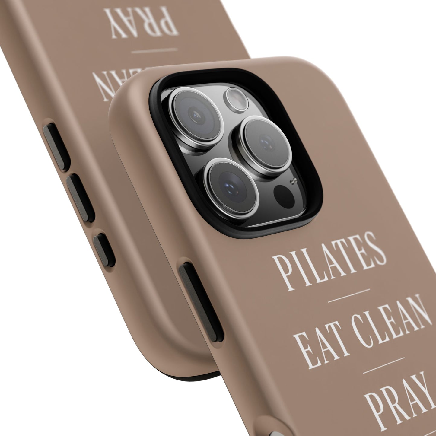 Pilates Phone Case | Eat Clean Pray Sleep Repeat Aesthetic | Wellness Girl Gift