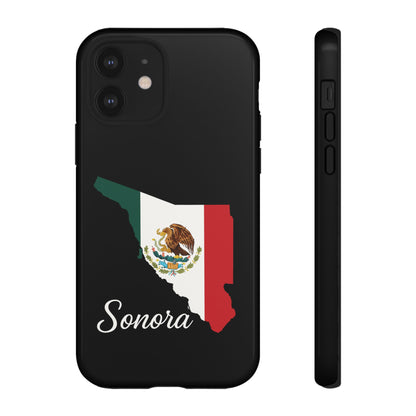 Sonora Mexico Flag Map Phone Case | Mexican American Pride Tough Case for iPhone & Samsung