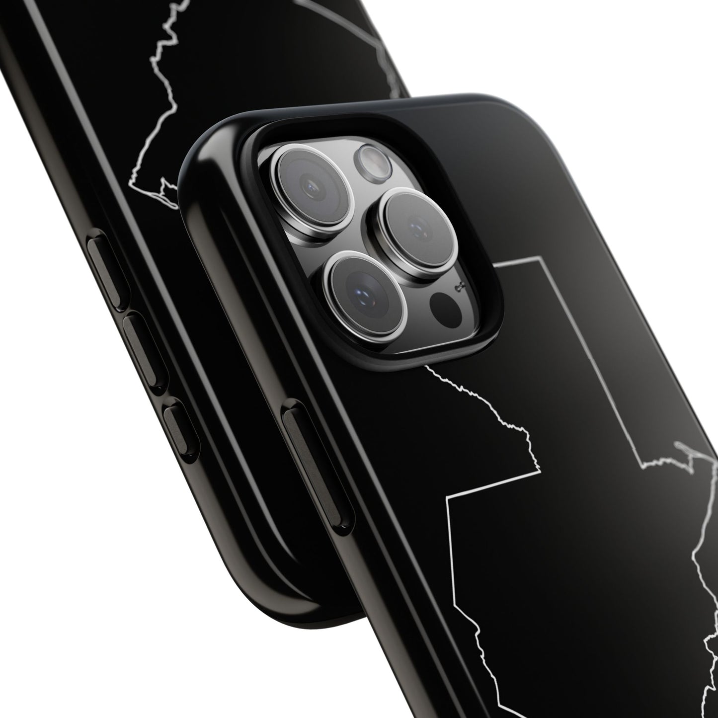 Guatemala Outline Phone Case – Minimal Country Map Tough Case (iPhone, Samsung, Pixel)