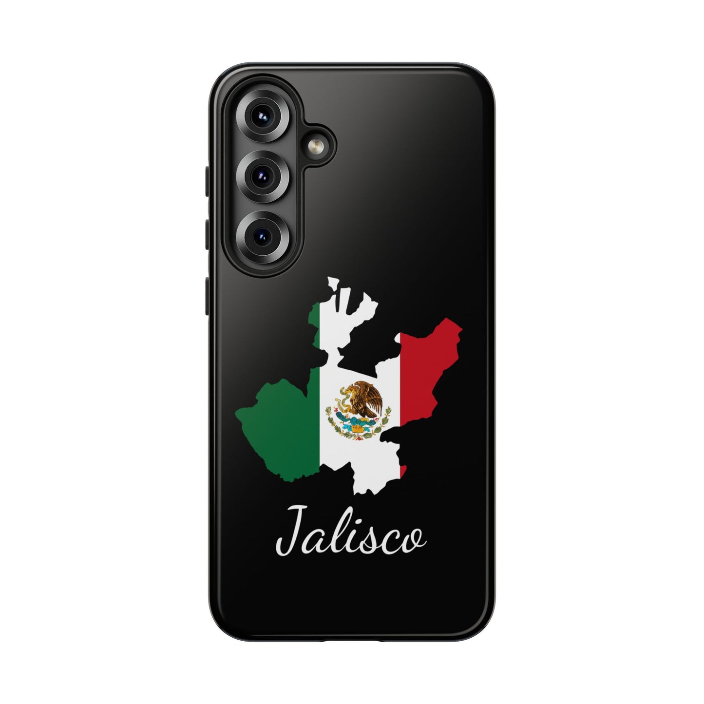 Jalisco Mexico Flag Map Phone Case | Mexican American Pride Tough Case for iPhone & Samsung