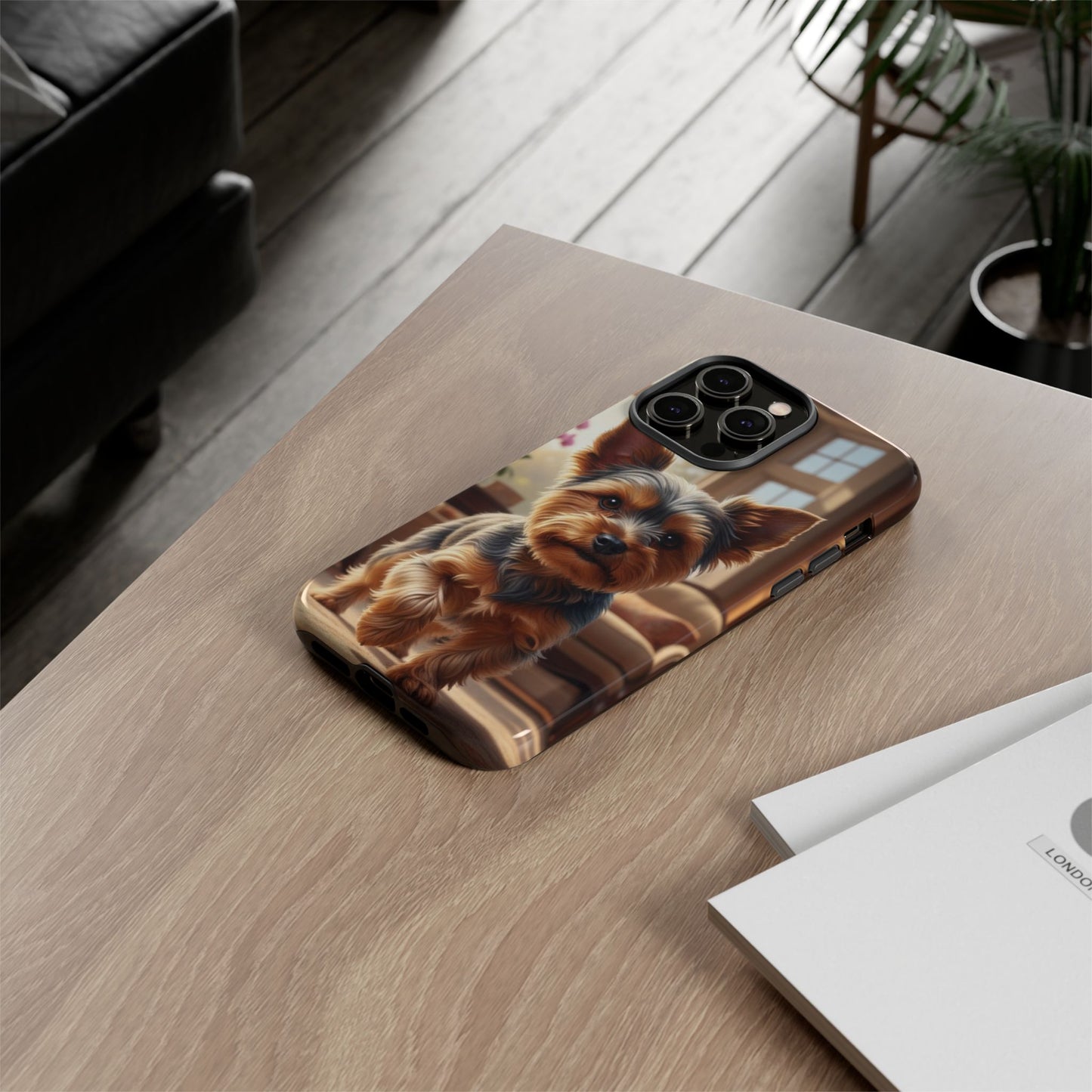 Yorkshire Terrier Phone Case – Cute Yorkie Puppy Tough Case (iPhone, Samsung, Pixel)