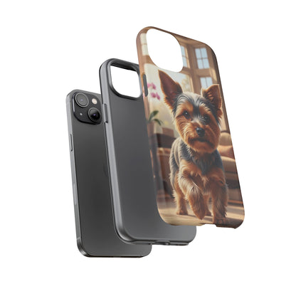 Yorkshire Terrier Phone Case – Cute Yorkie Puppy Tough Case (iPhone, Samsung, Pixel)