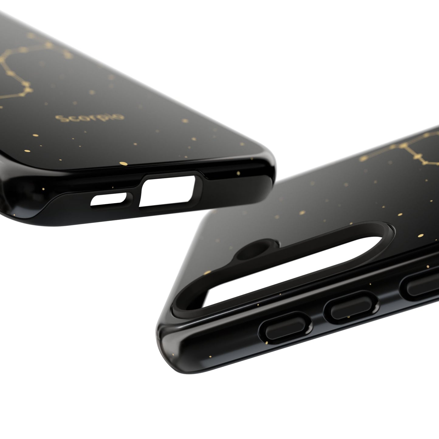 Scorpio Zodiac Constellation Phone Case – Luxe Gold Celestial Cover