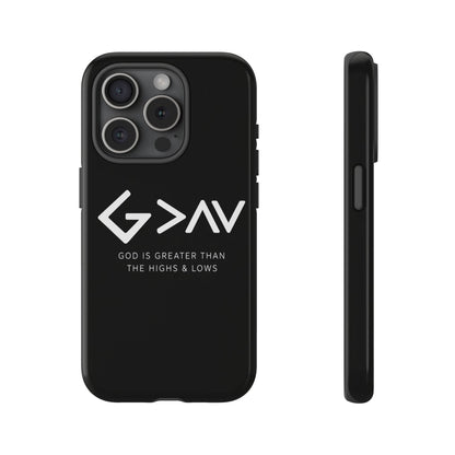 God Is Greater Than The Highs & Lows G>∧∨ Christian Phone Case