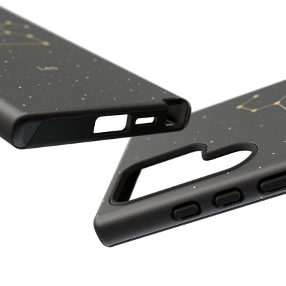 Leo Zodiac Constellation Phone Case – Luxe Gold Celestial Cover