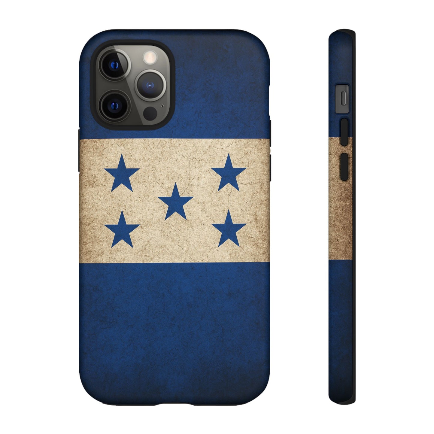 Honduras Flag Phone Case | Vintage Honduran Flag iPhone & Samsung Tough Protective Case