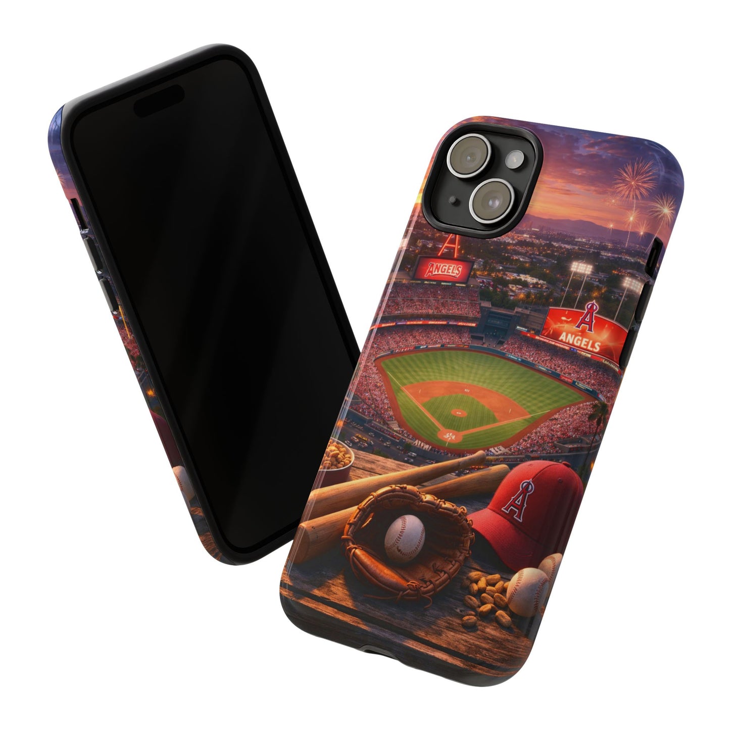 Baseball Stadium Phone Case Sports Fan Ballpark Game Day Tough Case