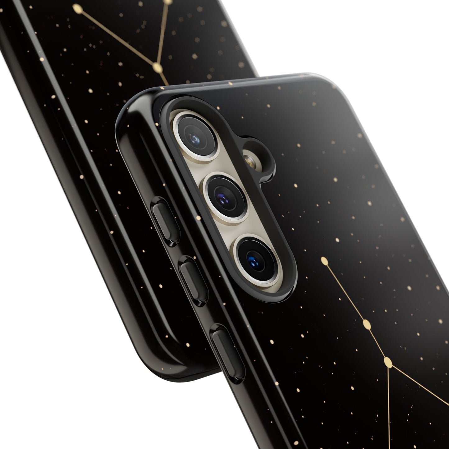 Cancer Zodiac Constellation Phone Case – Luxe Gold Celestial Cover