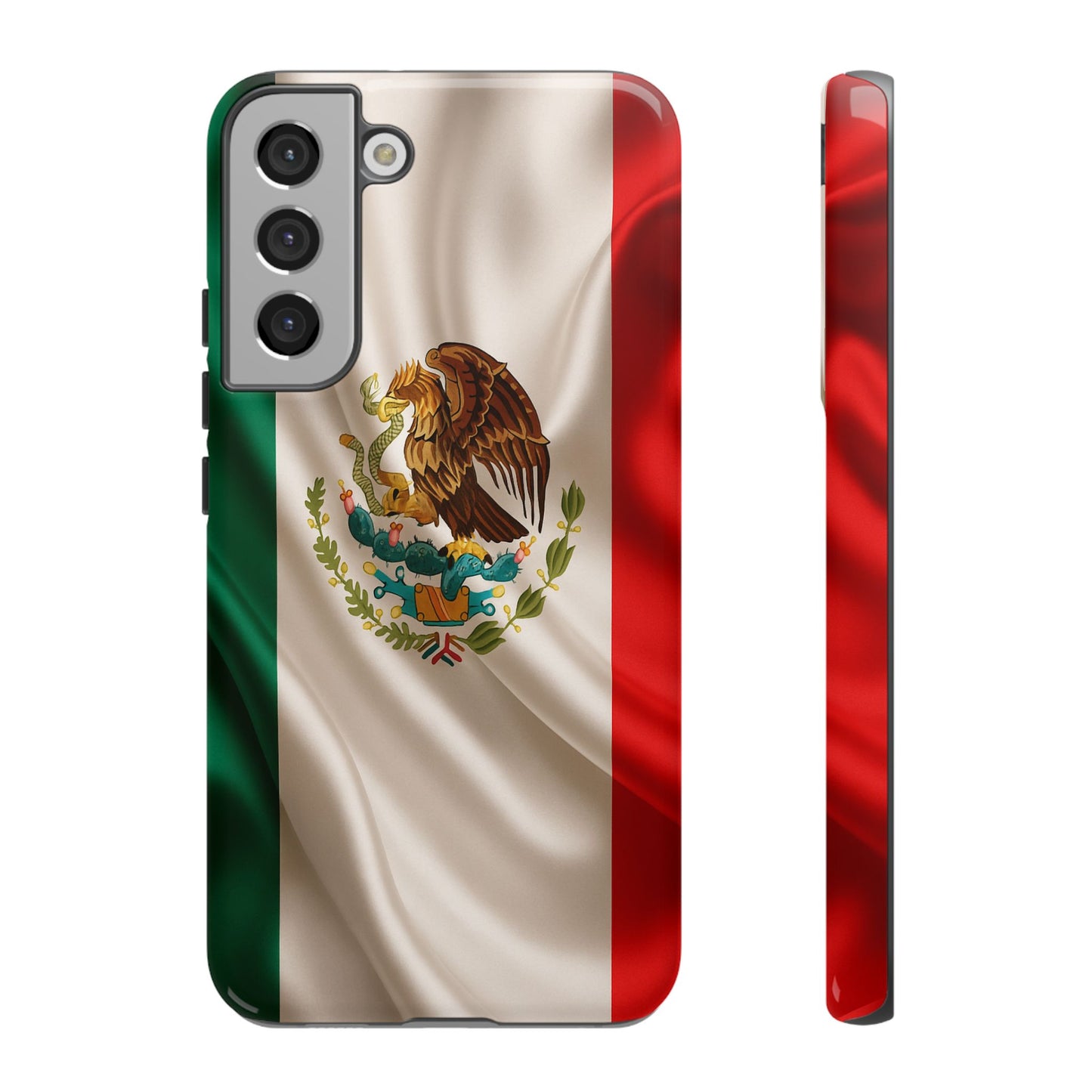 Mexico Flag Phone Case | Mexican Pride iPhone & Samsung Case | Tricolor Aesthetic Tough Protective Cover