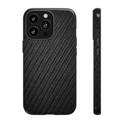 Carbon Fiber Inspired Phone Case – Rugged Slim Protective Tech Case for iPhone & Samsung